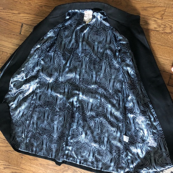 Tulle 3/4 sleeve coat - Picture 3 of 6